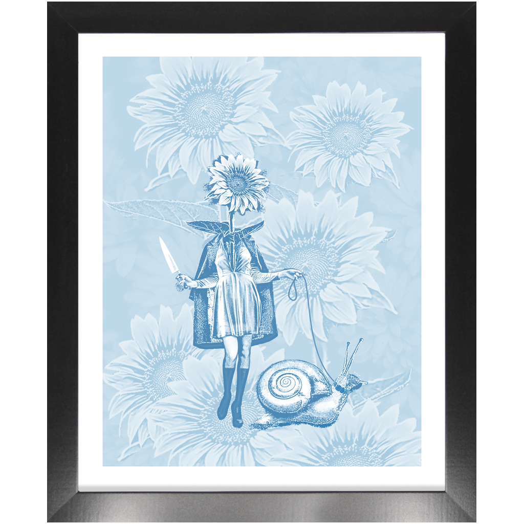 Sunflower Woman (16 x 20 in)