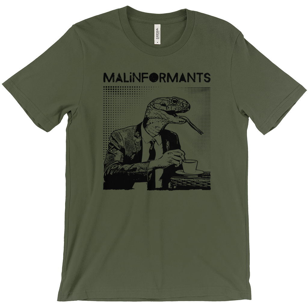 Malinformants Snake Shirt Green