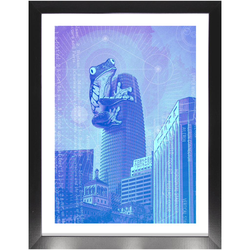 Frog on the Tower (18 x 24 in)
