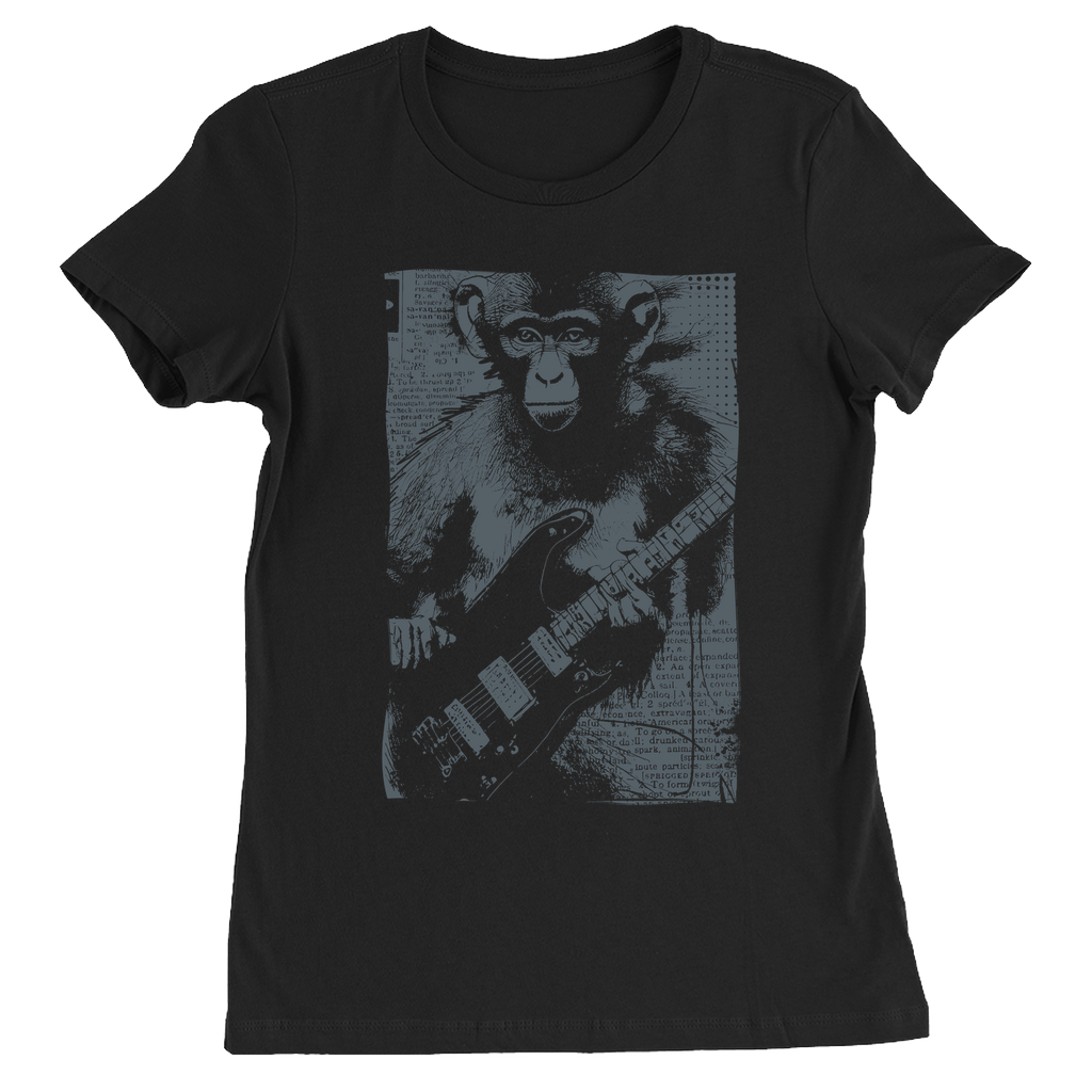 Shredder Monkey Women's Fitted Shirt
