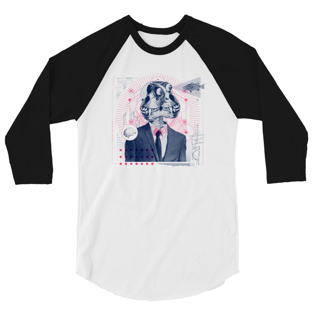 Monkey Brains 3/4 sleeve shirt