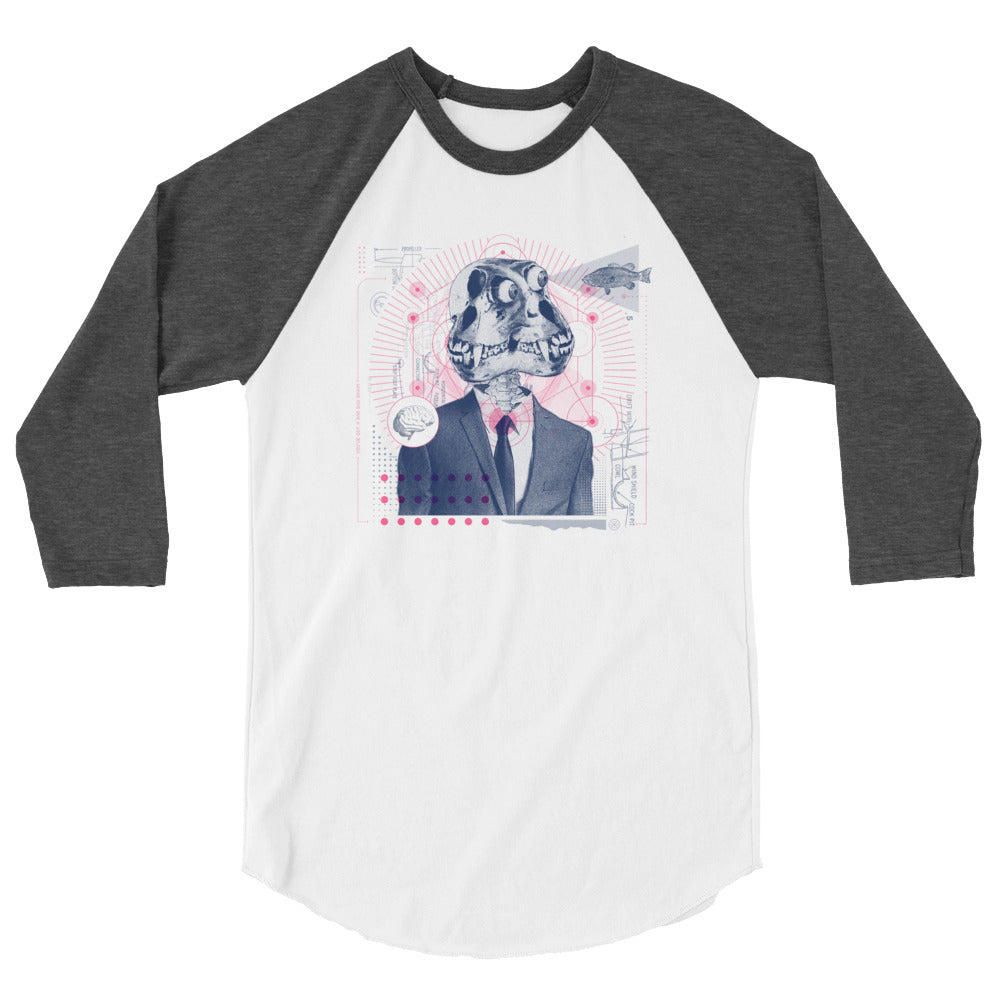 Monkey Brains 3/4 sleeve shirt