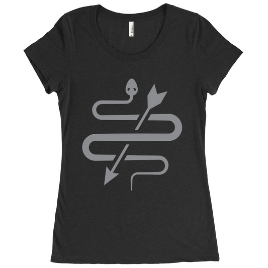 Snake and Arrow Tri-blend Scoop Neck T