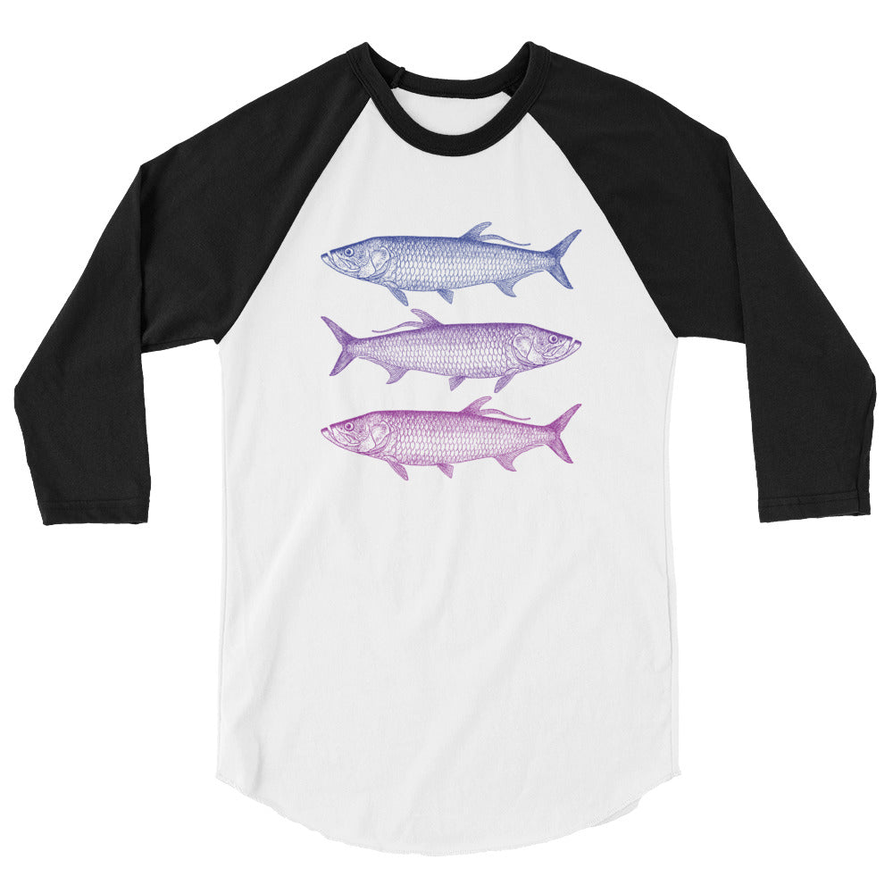 Fish 3/4 sleeve shirt